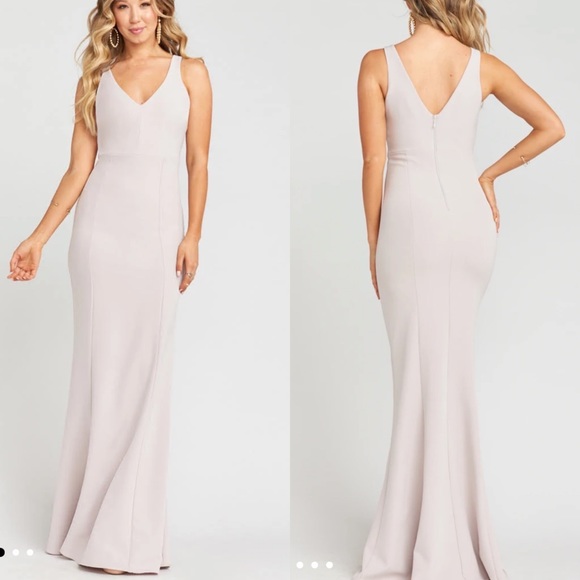 Show Me Your MuMu Dresses & Skirts - Show Me Your Mumu Morgan Gown Show Me The Ring Stretch Crepe